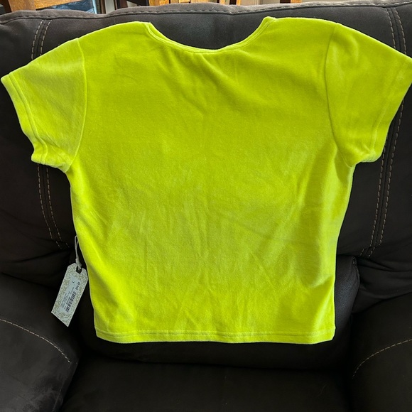 Harlow top. Serena velour tee. - Picture 2 of 4